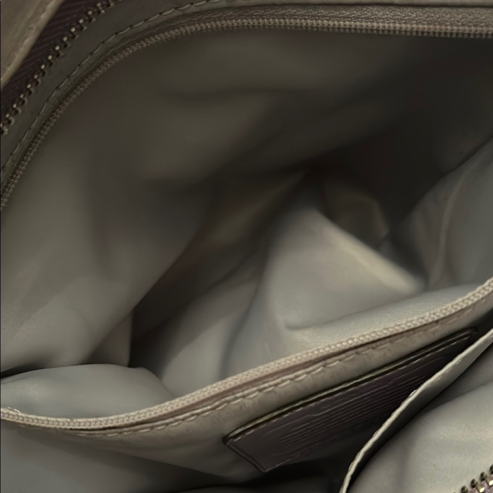 Coach Canvas Alexandra Lavender and Gray Signature Tote - Picture 13 of 14